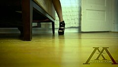 wrecking step-mommy's dress?