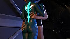 Get ready for some rough alien anal action