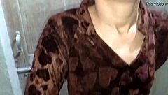 Young Indian wife masturbates in toilet and gets satisfied