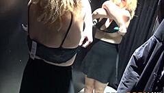 Exhibitionist Couple Engages In Doggystyle And Blowjob In Mall