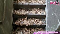 Public amateur sex with german blonde teen 18+ in pov