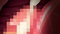 Hentai cartoon with Spanish subtitles featuring anime prostitute