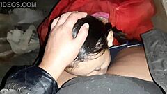 Lesbian Girls Hide From Rain For Dirty Talk Sex