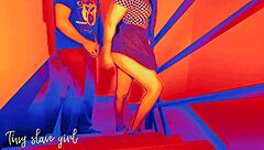Young amateur teen gets fucked on school stairs