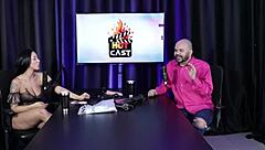 i'm paulo avelar modeling in this hot cast with victoria beatriz in sheer red lingerie, feeling so beautiful