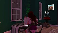 María's Tight Encounter with the Plumber