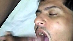 Gloryhole Facial with Big Black Cock