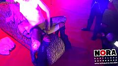 La Almeja Gallega gets strapon anal!