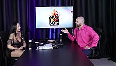 i'm paulo avelar modeling in this hot cast with victoria beatriz in sheer red lingerie, feeling so beautiful