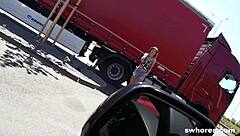 Street slut bangs for 20 bucks with cum on ass 😜