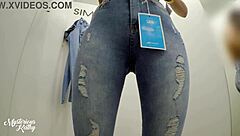 Kathy’s curves in tight jeans will make you gasp for air