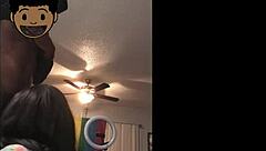 Young black guy with big dick in skinnies, homemade video