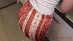 banging my cleaner lady for an extra tip with big ass