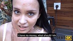 Debt4k Teen 18+ Pays Debt with Tight Pussy Sex