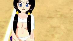 Videl Thanks You For Flying Lessons! Dragon Ball Z Hentai