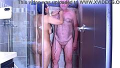 Honey surprises with gaping from monster cock in voyeur preview