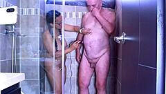 Some scenes of the porn movie with big natural tits and gaping holes