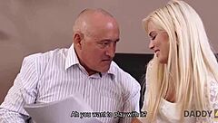 Daddy Massages Girl For Happy Sex?