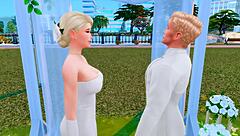 young wife cheats with futanari in sims 4 hentai