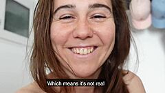 Wow, Latin guy catches hotel maid stealing and demands wild action!