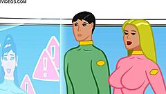 Old submissive man dominated in cuckold world