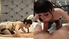 Is This Bunny Tgirl Fucking Like A Real Rabbit?