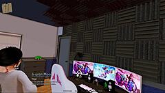 3D animated harem game with curvaceous women and big tits