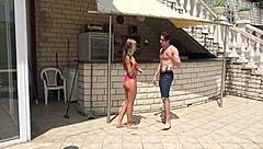 Inked gurlz crazy cosplay foursome with big tits