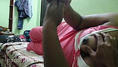 indian couple enjoys doggystyle fucking.