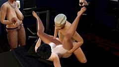 Sims 4 Features Black And Asian Orgy With Golden Shower And Ass Play