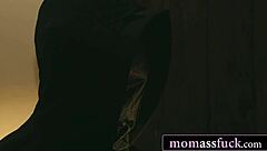 Glamorous Milf Feels Intense Pleasure From Grim Reaper's Monster Cock In Her Ass