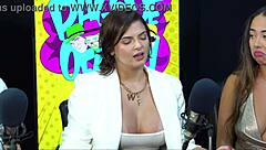 white fairy returns with perky tits, getting her ass fucked by brazilian teen 18+ lesbians