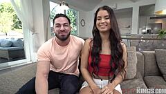 sofi the pretty teen is getting creampied in her filthy casting audition