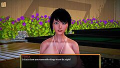 Hairless brunette with big tits and ass enjoys monster cock in erotic anime family game