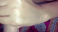 Big dick blowjob and tight pussy sex with an Indian babe