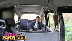 in the fake taxi, the guy gets lucky with a hot brunette