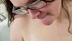 Big boobed wife gets cum compilation in this homemade video