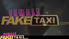 in the fake taxi, the guy gets lucky with a hot brunette