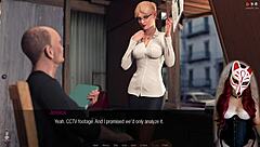 Young blonde gets groped by a nasty old dude