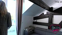 Elisa says, 'as a sexy real estate agent, I love showing off my big tits'