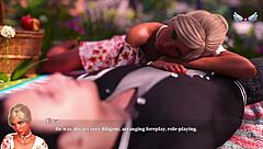 We FUCKED a blondie in the PARK with TITTY FUCK and CREAMPIE!