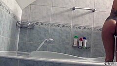 Sexy Babe Camilla Moon Intensely Masturbates In Bathroom