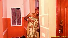 Husband Fucks Co-Wife While I Masturbate Horny at Door