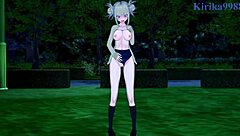 Ochako Uraraka And Himiko Toga Masturbates And Intense Futanari Sex - My Hero Academia Hentai