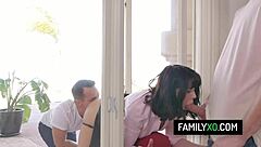 Kinky Stepfamily Threesome Sex With Teen 18+ And Father In Law!