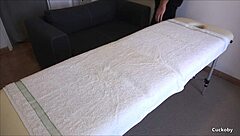 professional home masseur gives housewife a happy ending