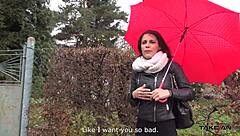 I picked up this adorable french girl in my van and gave her pussy a tight ride