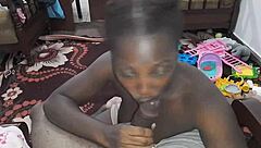 sloppy blowjob with deepthroat action