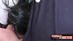 casada novinha gets double penetration and cums hard with frotinha porn star