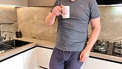 Stepson Surprisingly Drills Stepmom During a Russian Amateur Massage Session